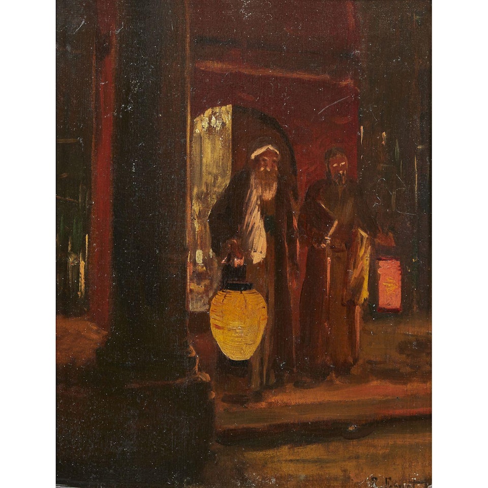 THE LANTERN BEARERS by Rudolf Ernst