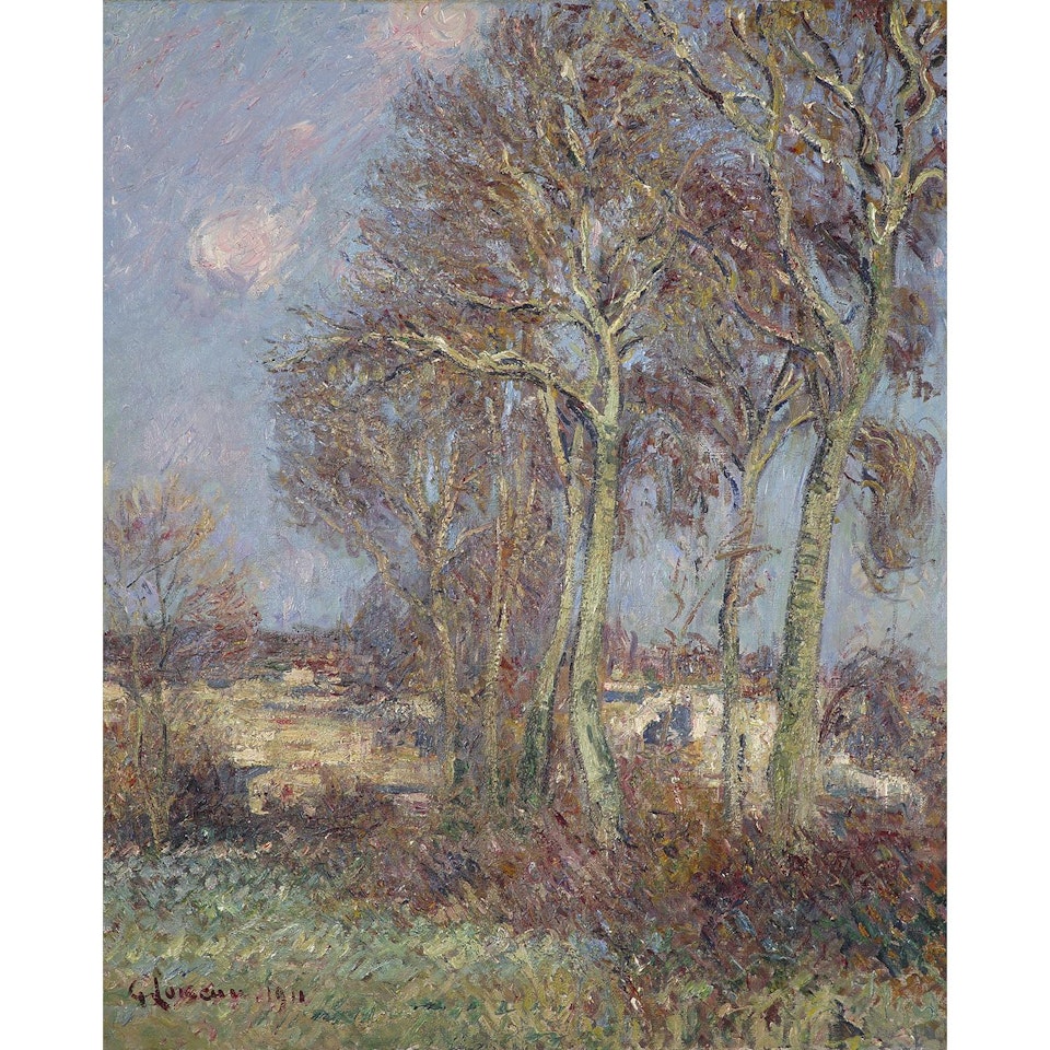 LES ARBRES EN AUTOMNE by Gustave Loiseau