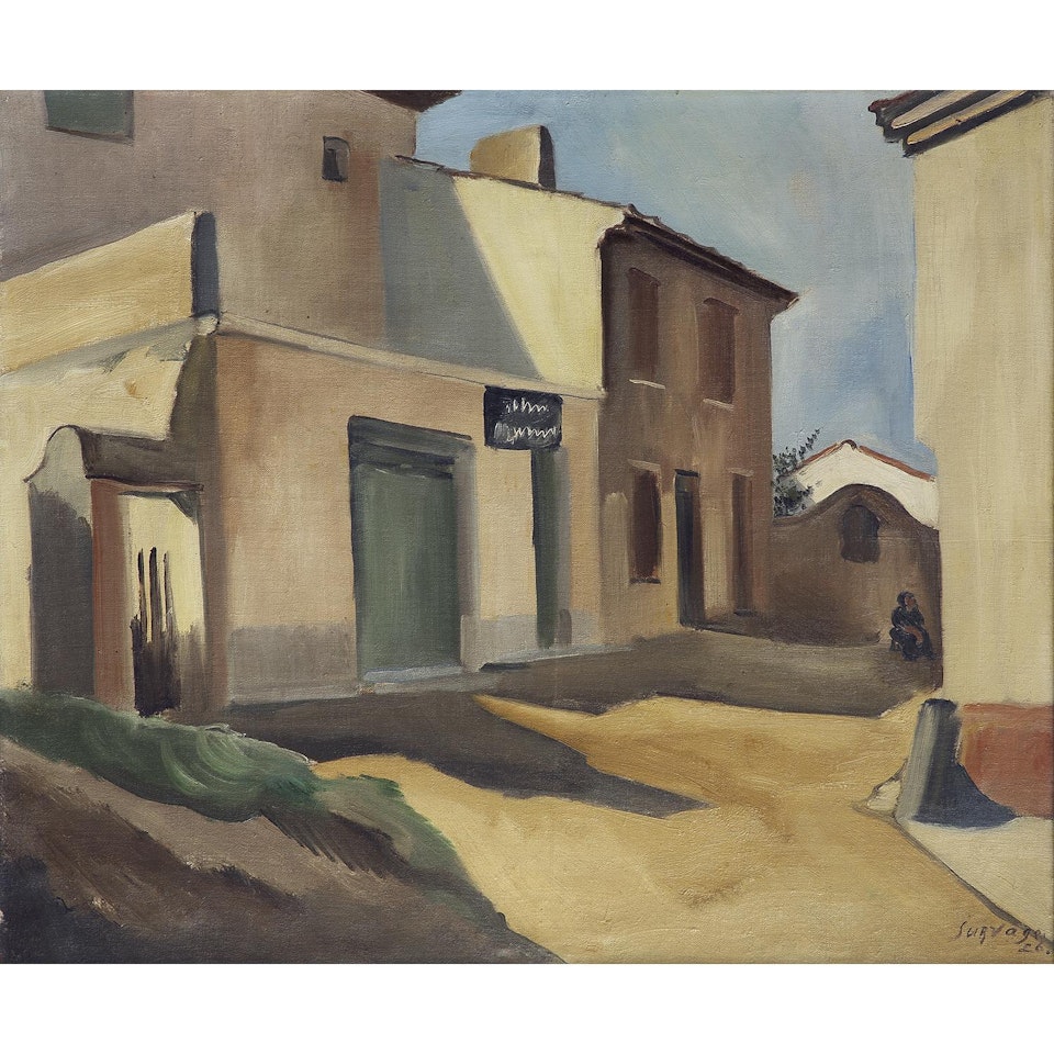 RUE DU VILLAGE by Leopold Survage