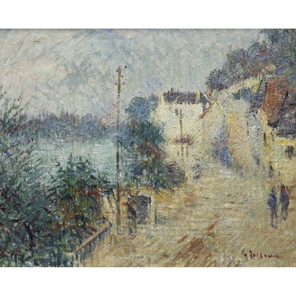 LE QUAI DE BEYNAC by Gustave Loiseau