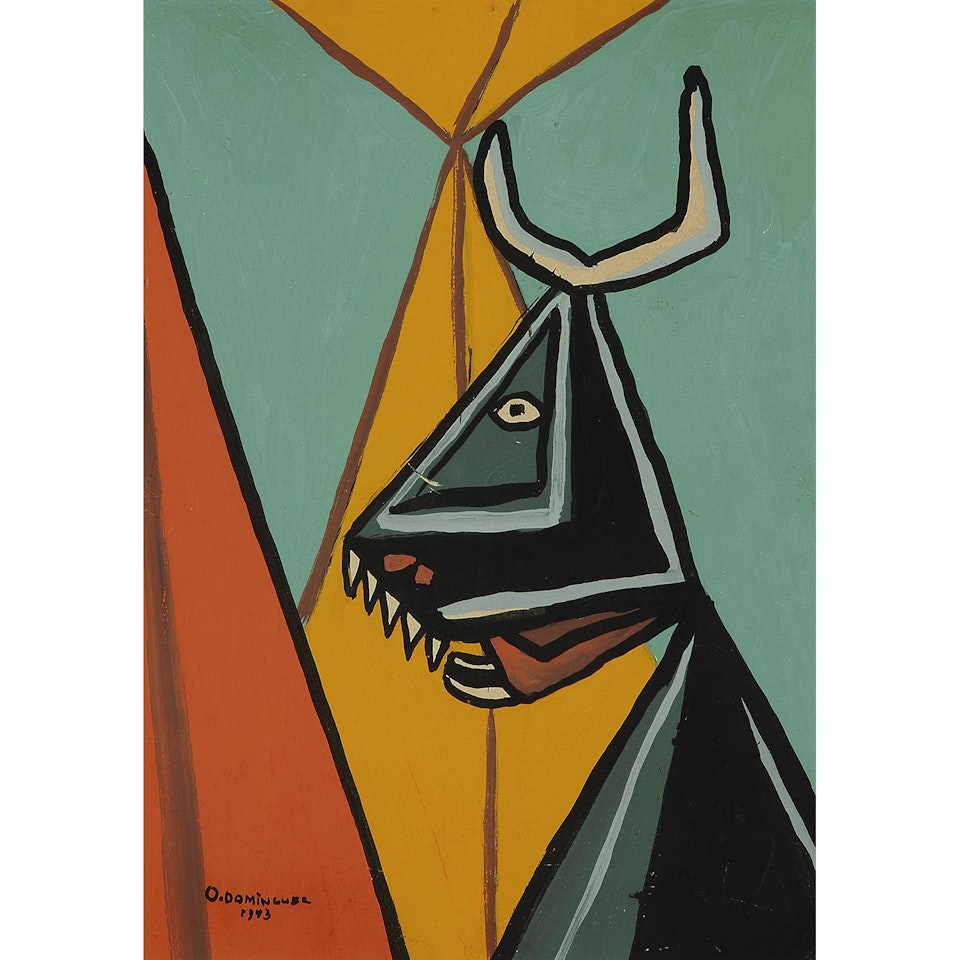 TÊTE DE TAUREAU by Oscar Dominguez