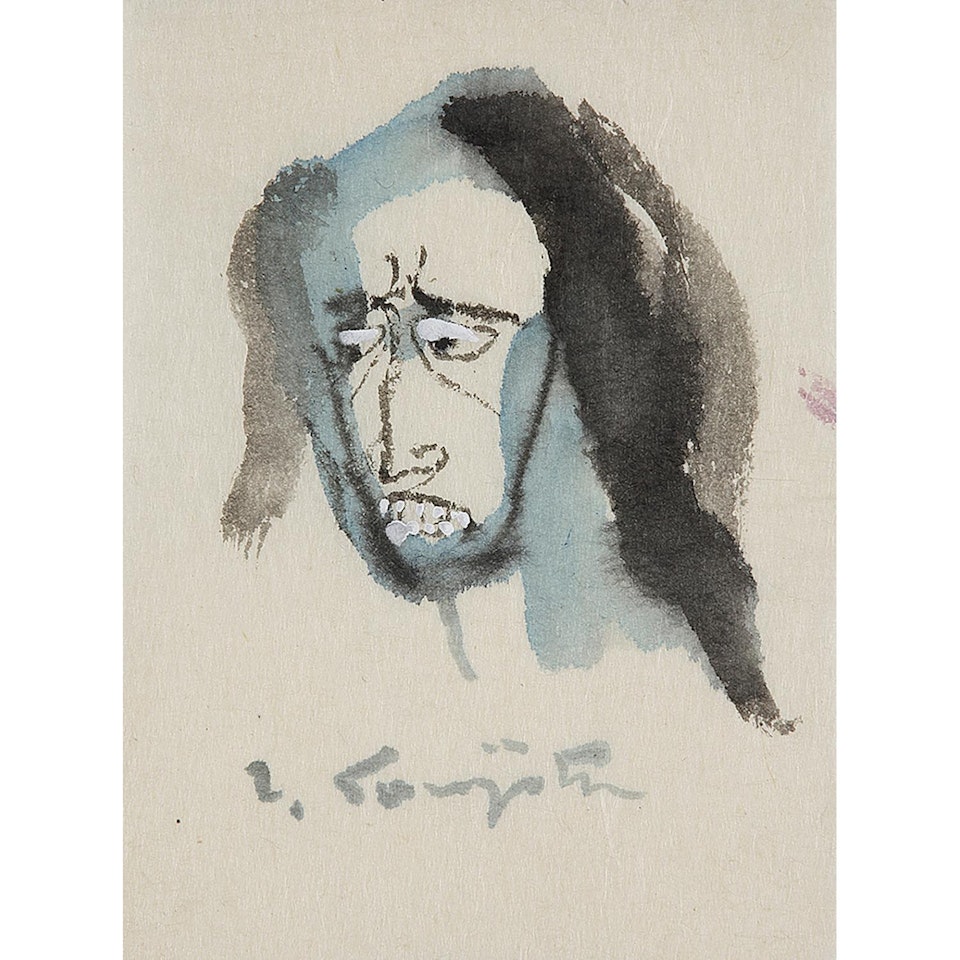 L"ANGOISSE by Leonard Tsuguharu Foujita