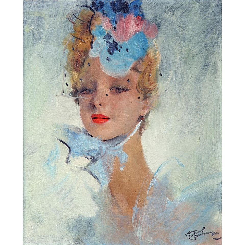 Miss Graffton by Jean Gabriel Domergue