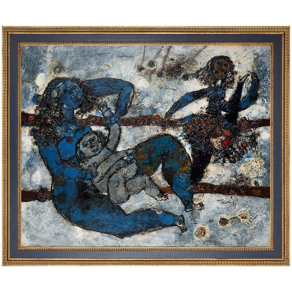 DANSEUSE ET MATERNITE by Théo Tobiasse