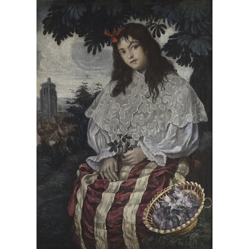 LA BOHÉMIENNE by Emile Bernard