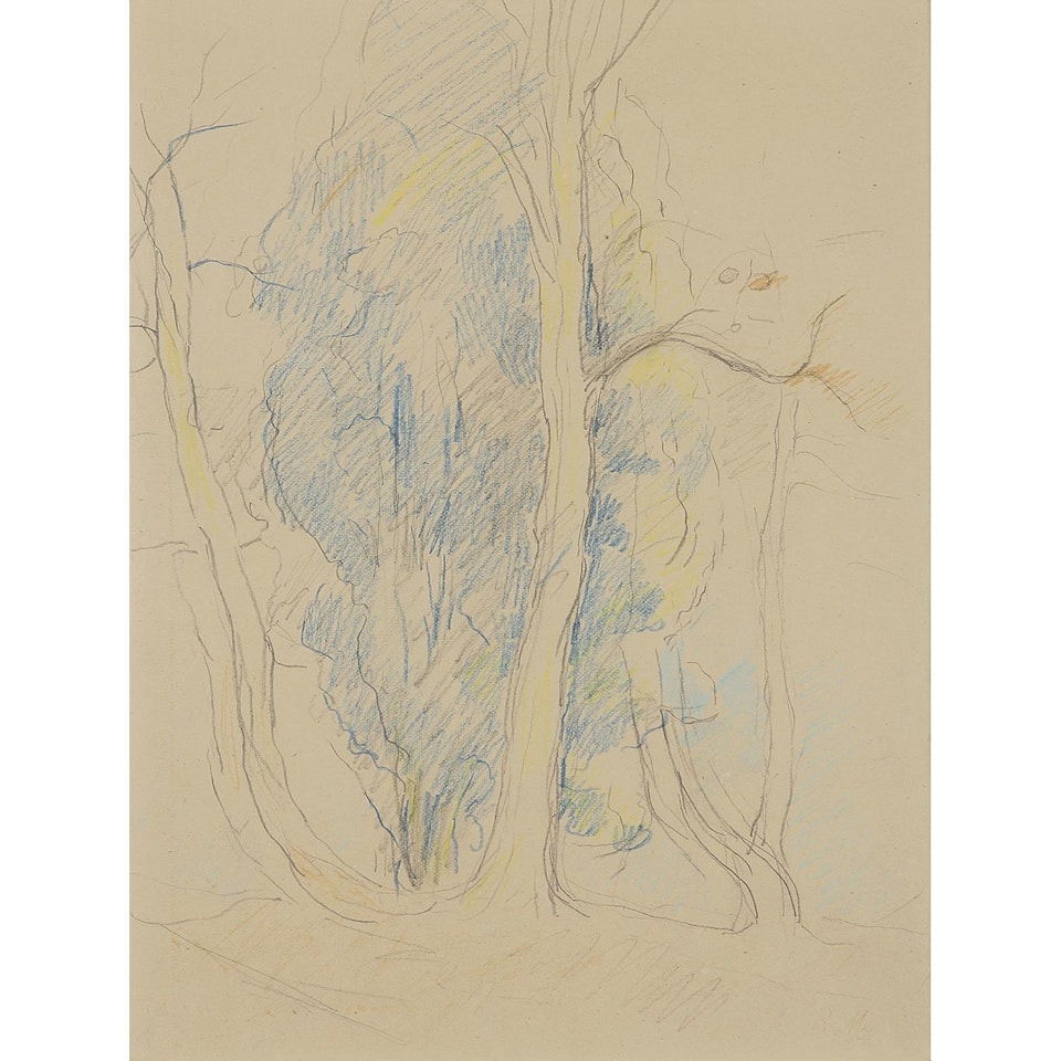 Arbres by Berthe Morisot