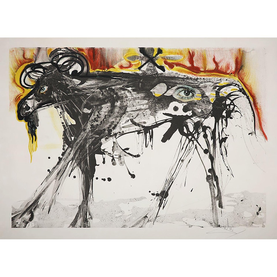 LE BÉLIER by Salvador Dali