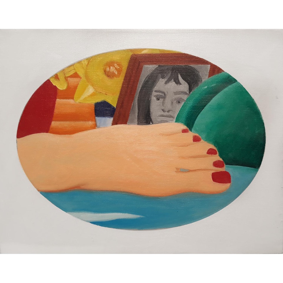STUDY FOR BEDROOM PAINTING (DANIÈLE) by Tom Wesselmann