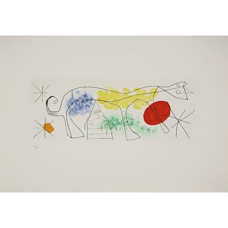 ÉRIK SATIE - POEMES ET CHANSONS by Joan Miró