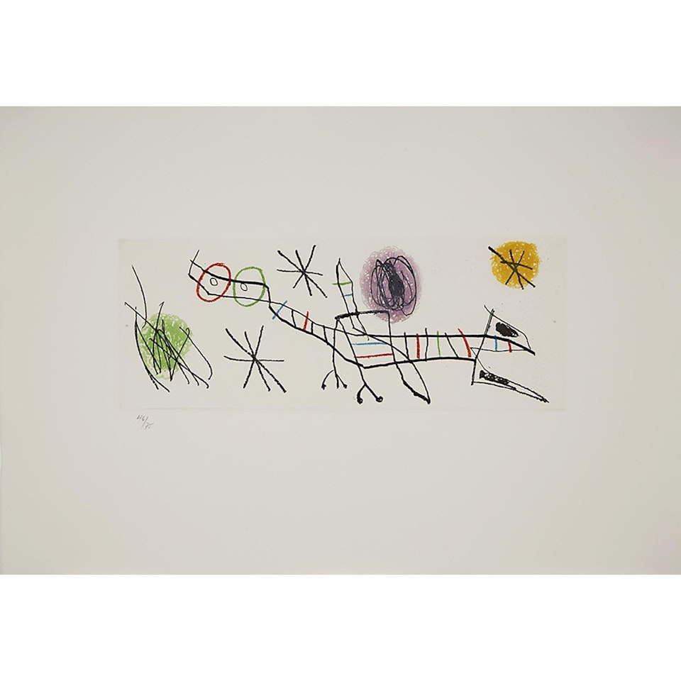 ÉRIK SATIE - POEMES ET CHANSONS by Joan Miró