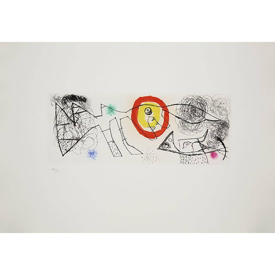 ÉRIK SATIE - POEMES ET CHANSONS by Joan Miró