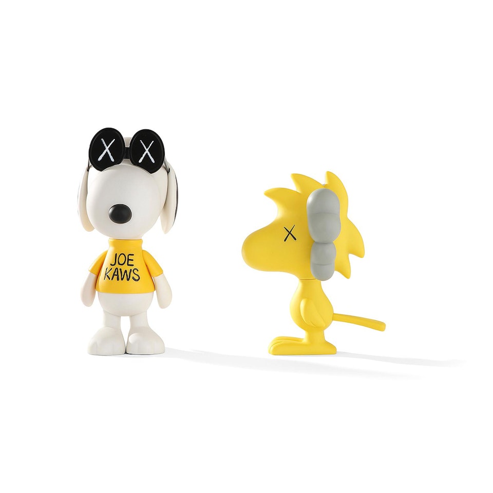 JOE KAWS & WOODSTOCK by Kaws