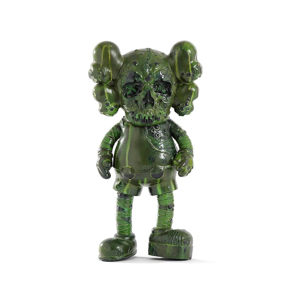 PUSHEAD COMPANION (GREEN) by Kaws