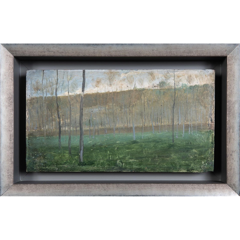 ARBRES À SAINT-MAMMÈS, SEINE-ET-MARNE by Georges Antoine Rochegrosse