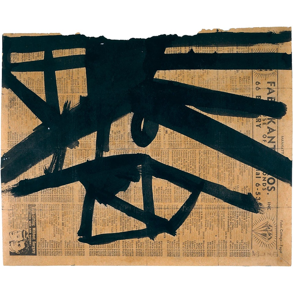 STUDY FOR HIGH STREET by Franz Kline