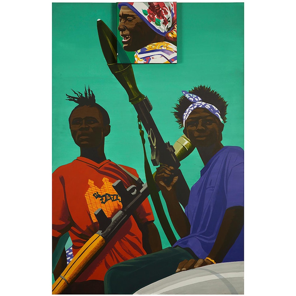 LES MACHOS DE MONROVIA by Bernard Rancillac