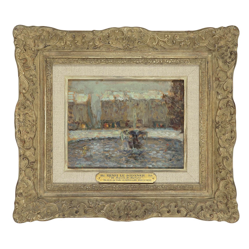 LE BASSIN DE NEPTUNE, VERSAILLES by Henri Le Sidaner