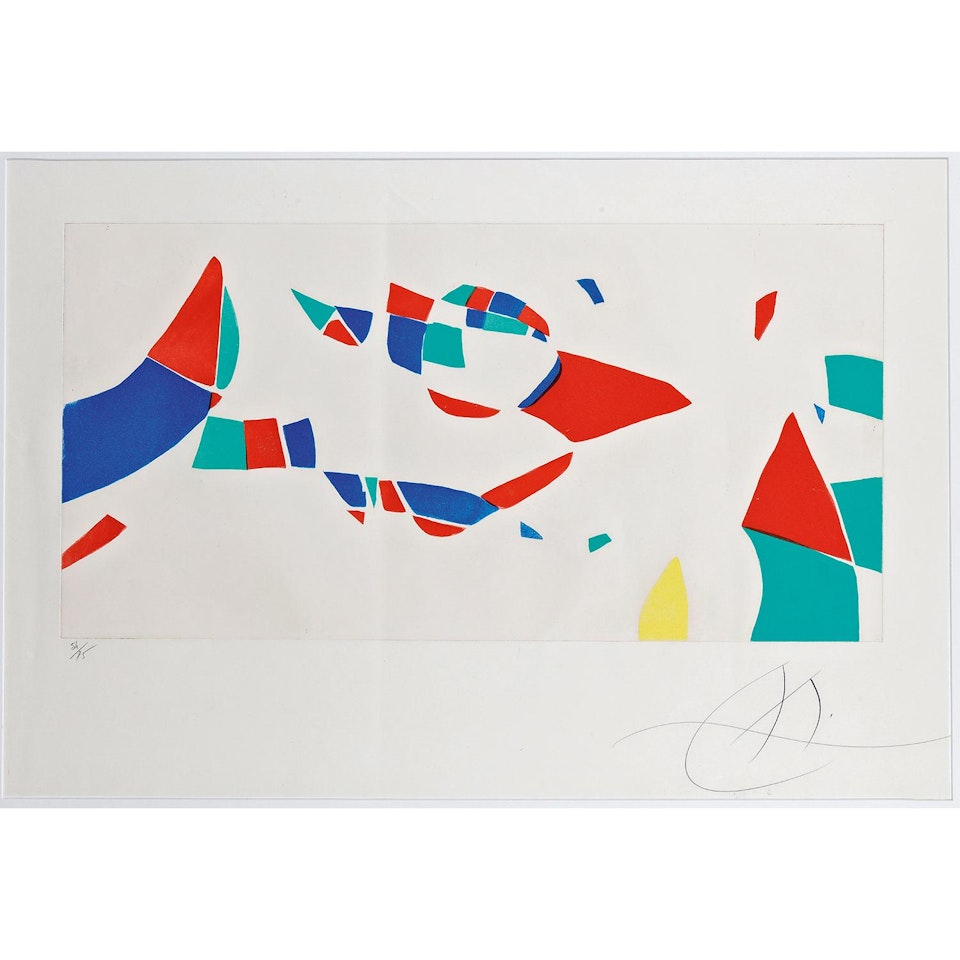 GRAVURE POUR UNE EXPOSITION by Joan Miró