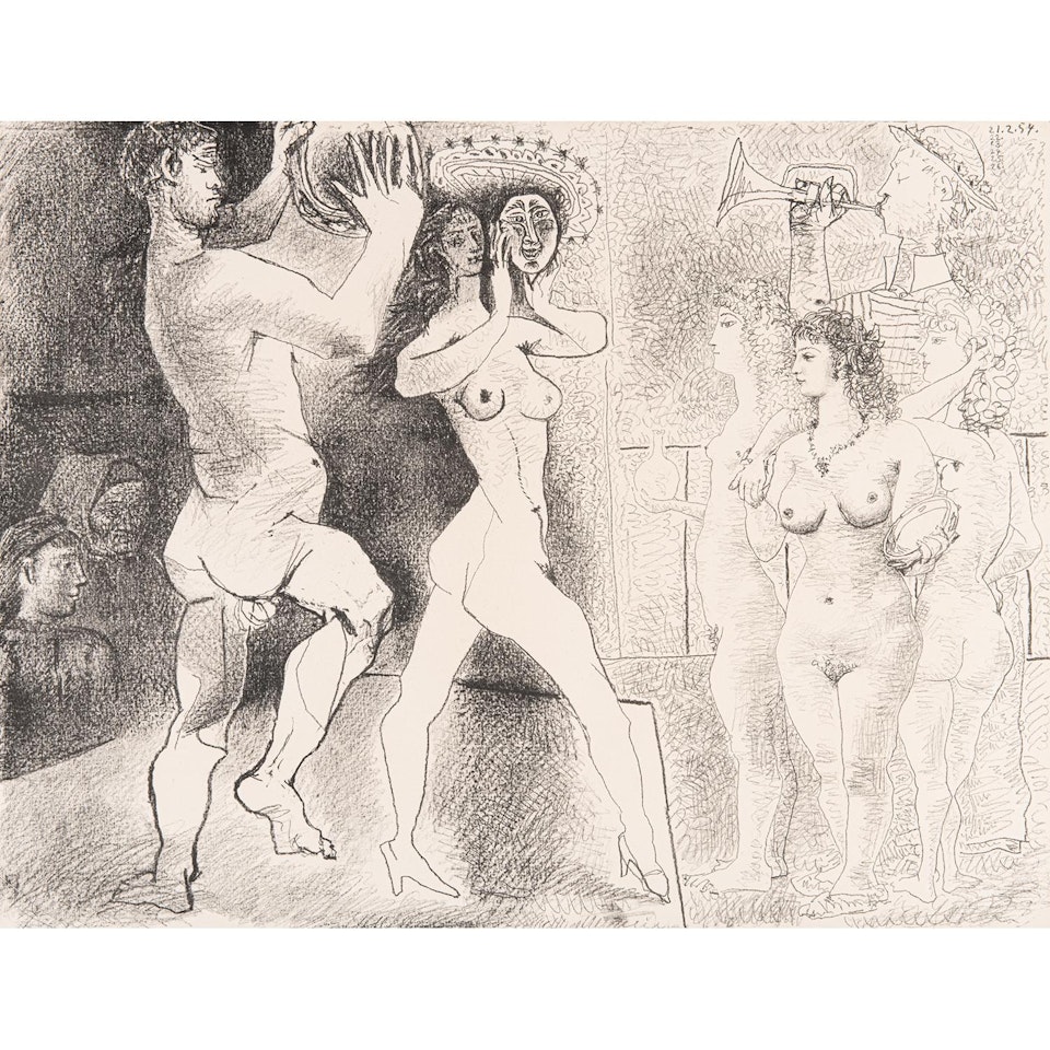 LA RÉPÉTITION, 21-26.02. by Pablo Picasso