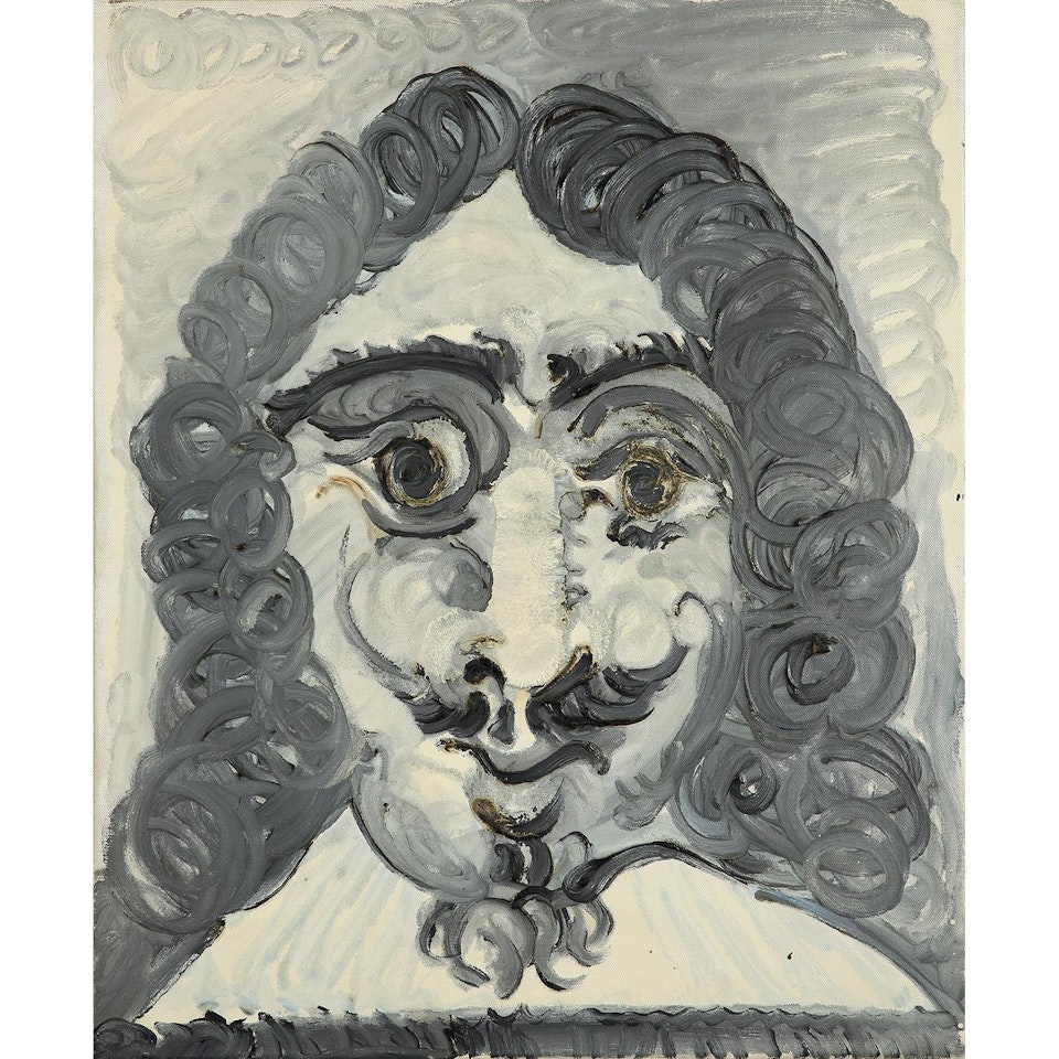 TÊTE D"HOMME OU TÊTE DE MOUSQUETAIRE by Pablo Picasso