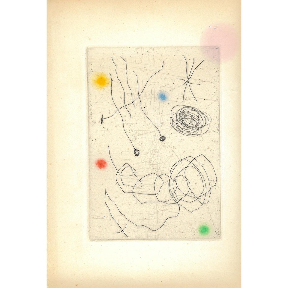 LA CHOUETTE ET L'ESCARGOT by Joan Miró