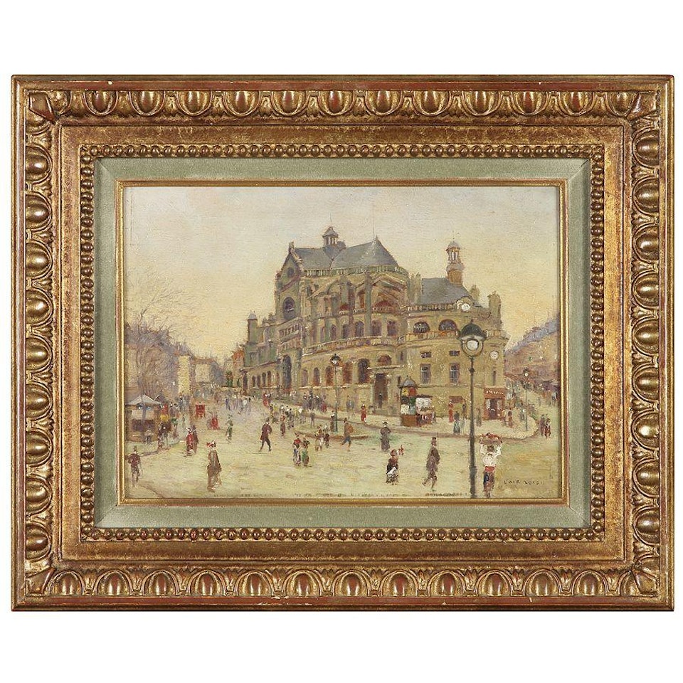 VUE DE SAINT-EUSTACHE, PARIS by Luigi Loir