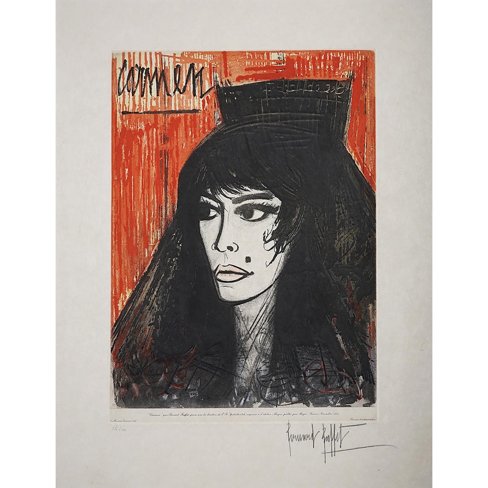 CARMEN by Bernard Buffet