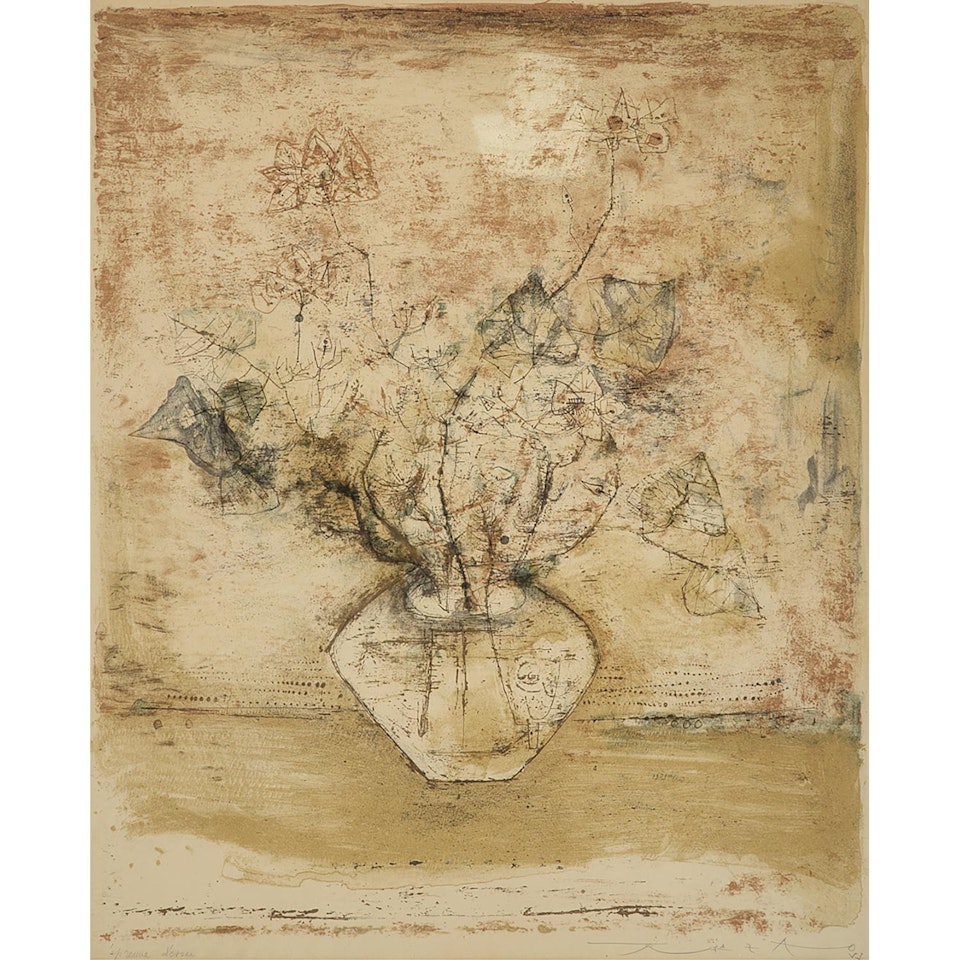 BOUQUET DE FLEURS by Zao Wou-Ki