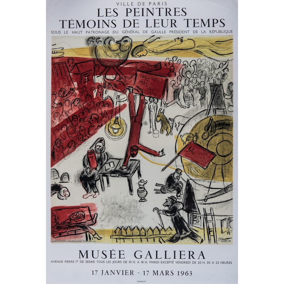 LES PEINTRES TÉMOINS DE LEUR TEMPS by Marc Chagall