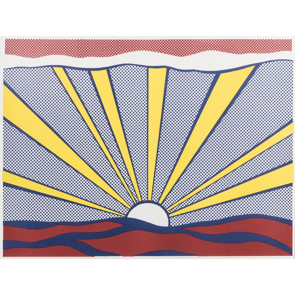 SUNRISE by Roy Lichtenstein