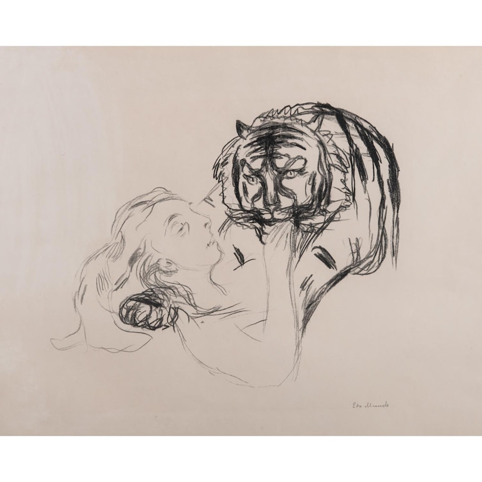 LE TIGRE by Edvard Munch