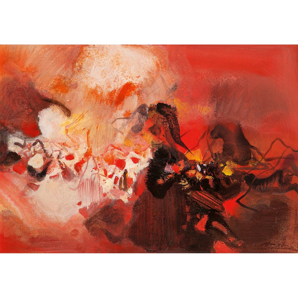 SANS TITRE by Chu Teh-Chun