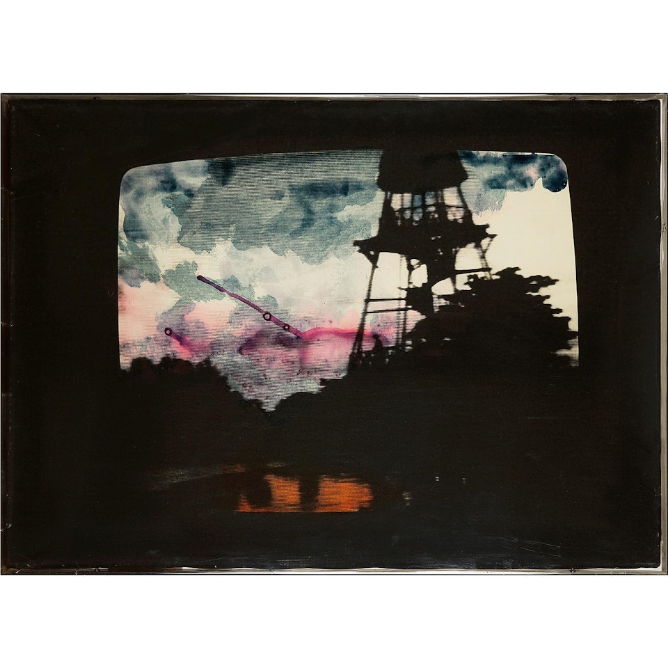 PAESAGGIO TV by Mario Schifano