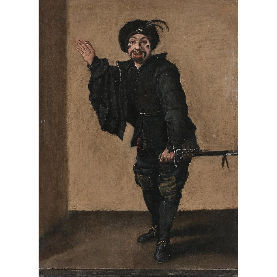 PERSONNAGE DE LA COMMEDIA DELL"ARTE by French School