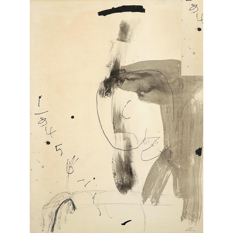 Sans titre by Antoni Tapies