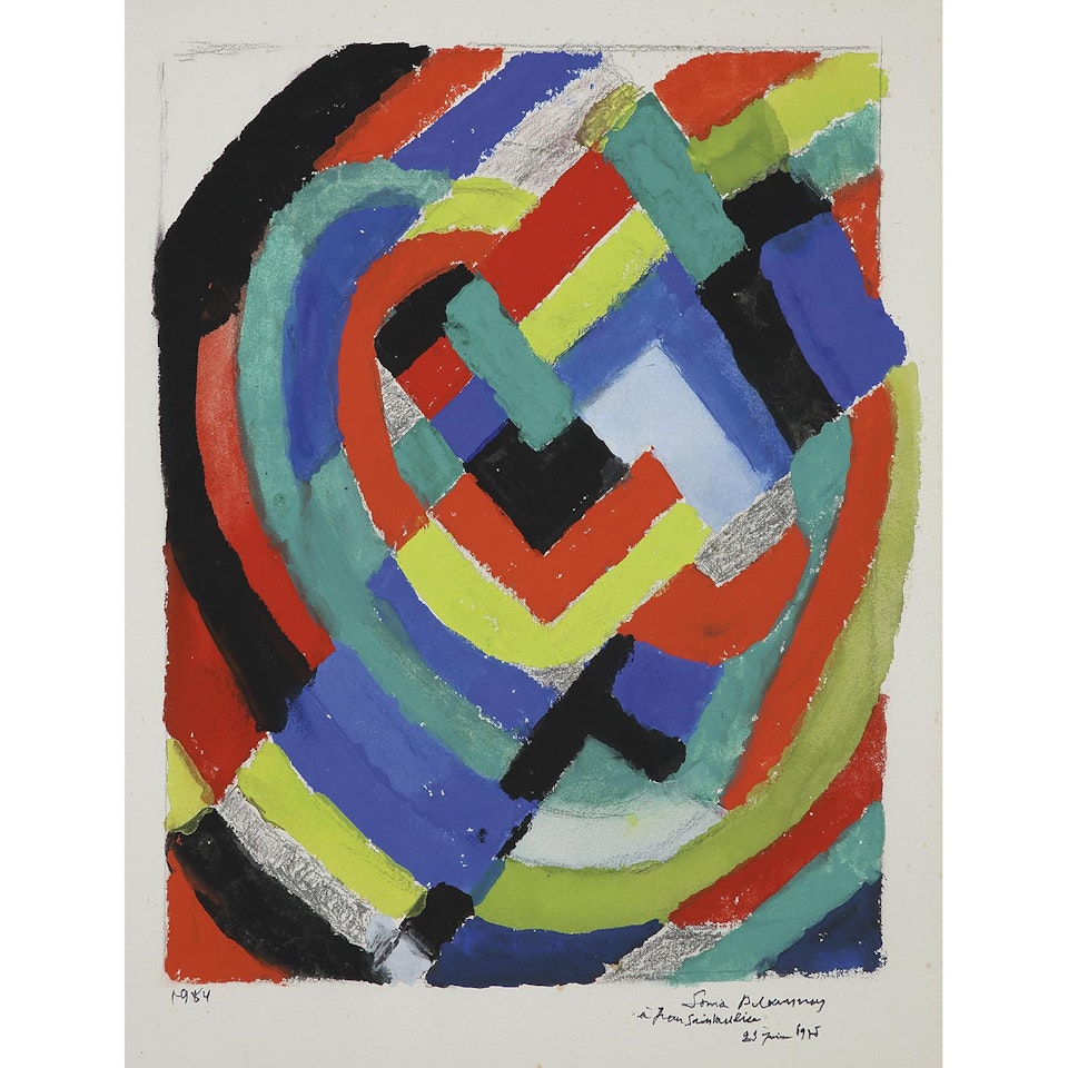 RYTHME COULEUR by Sonia Delaunay