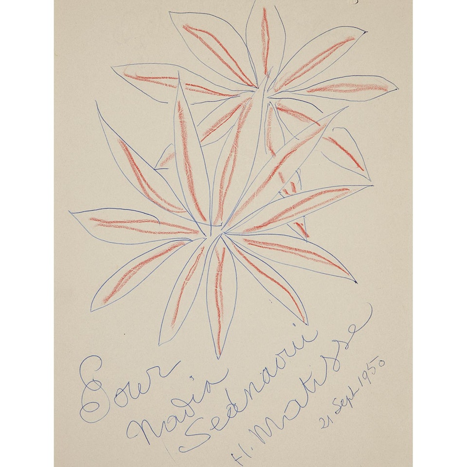 DEUX FLEURS by Henri Matisse