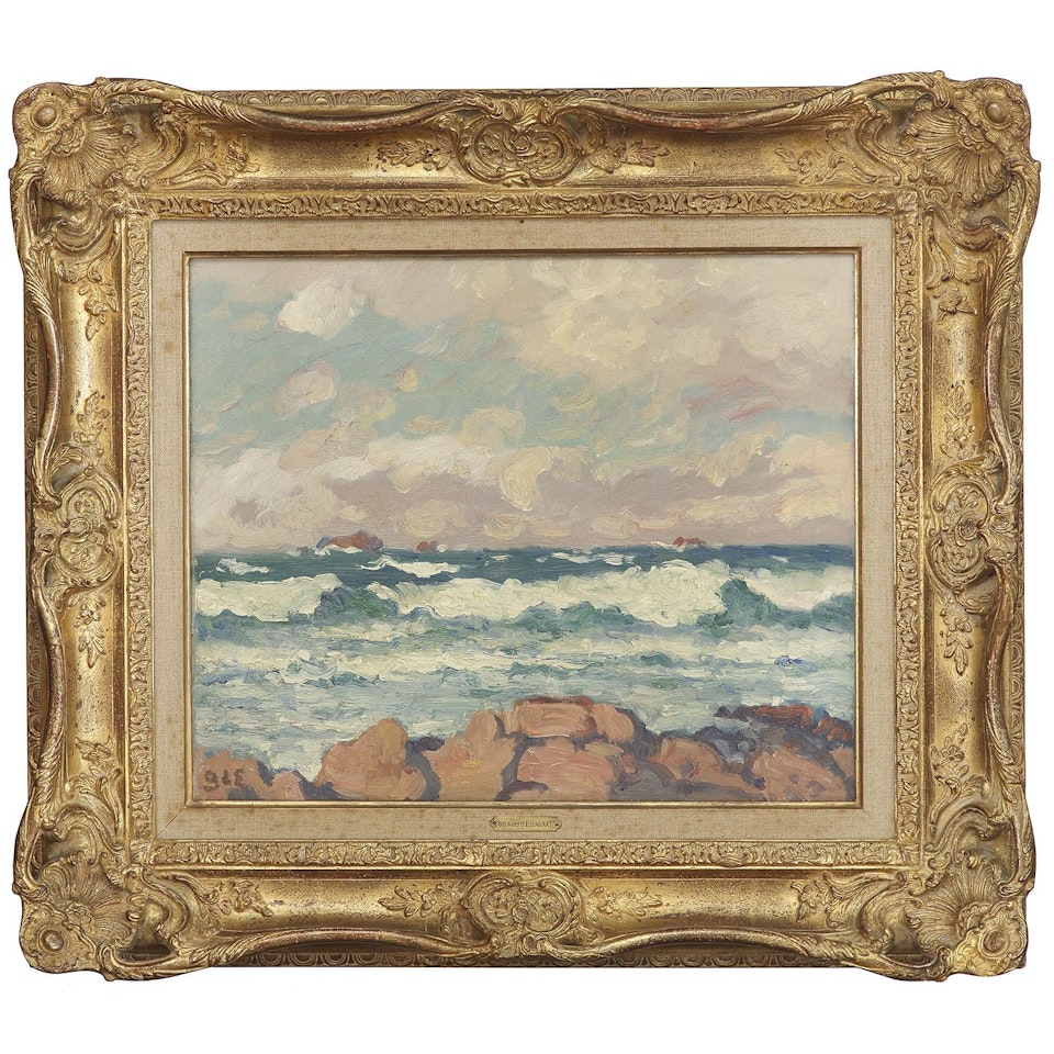 LA MER APRÈS L"ORAGE by Georges d’Espagnat