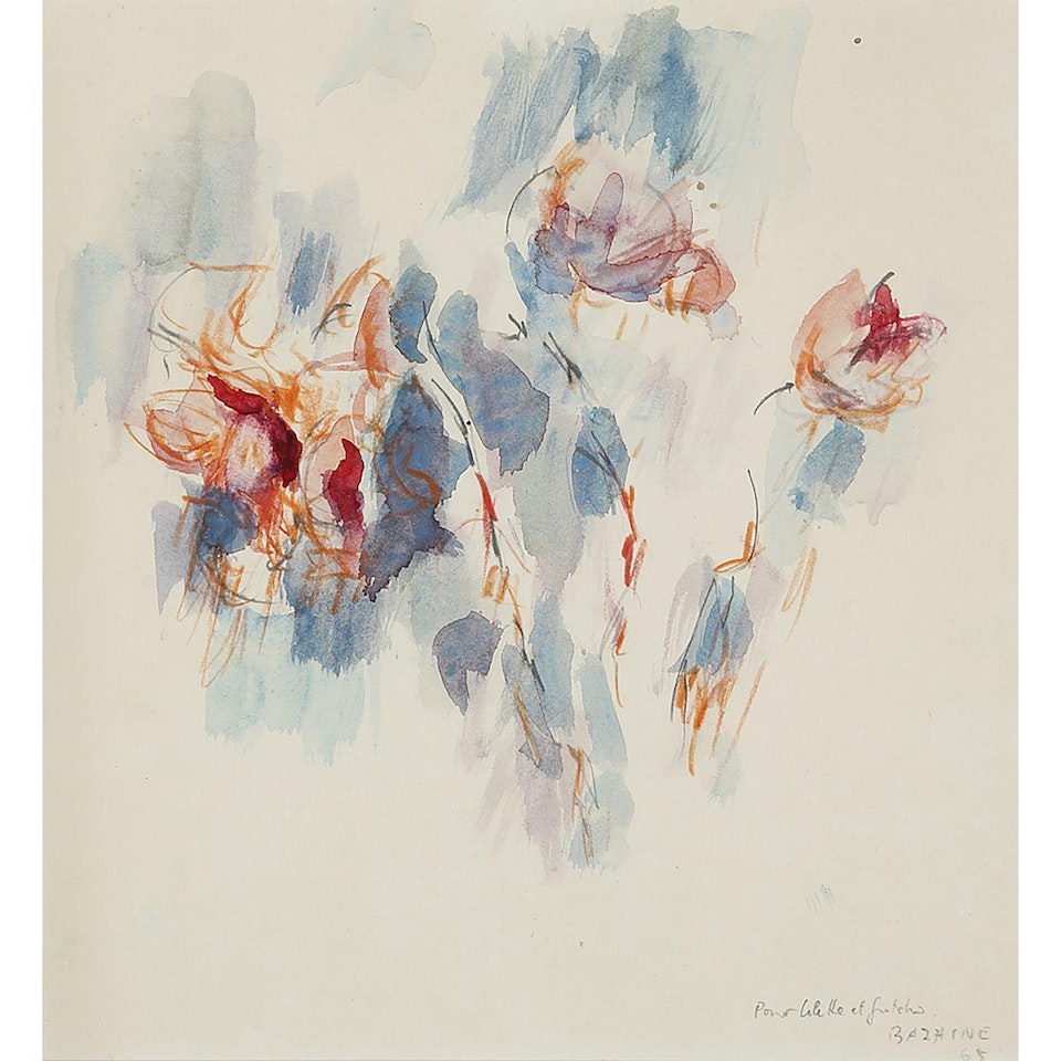 FLEURS by Jean René Bazaine