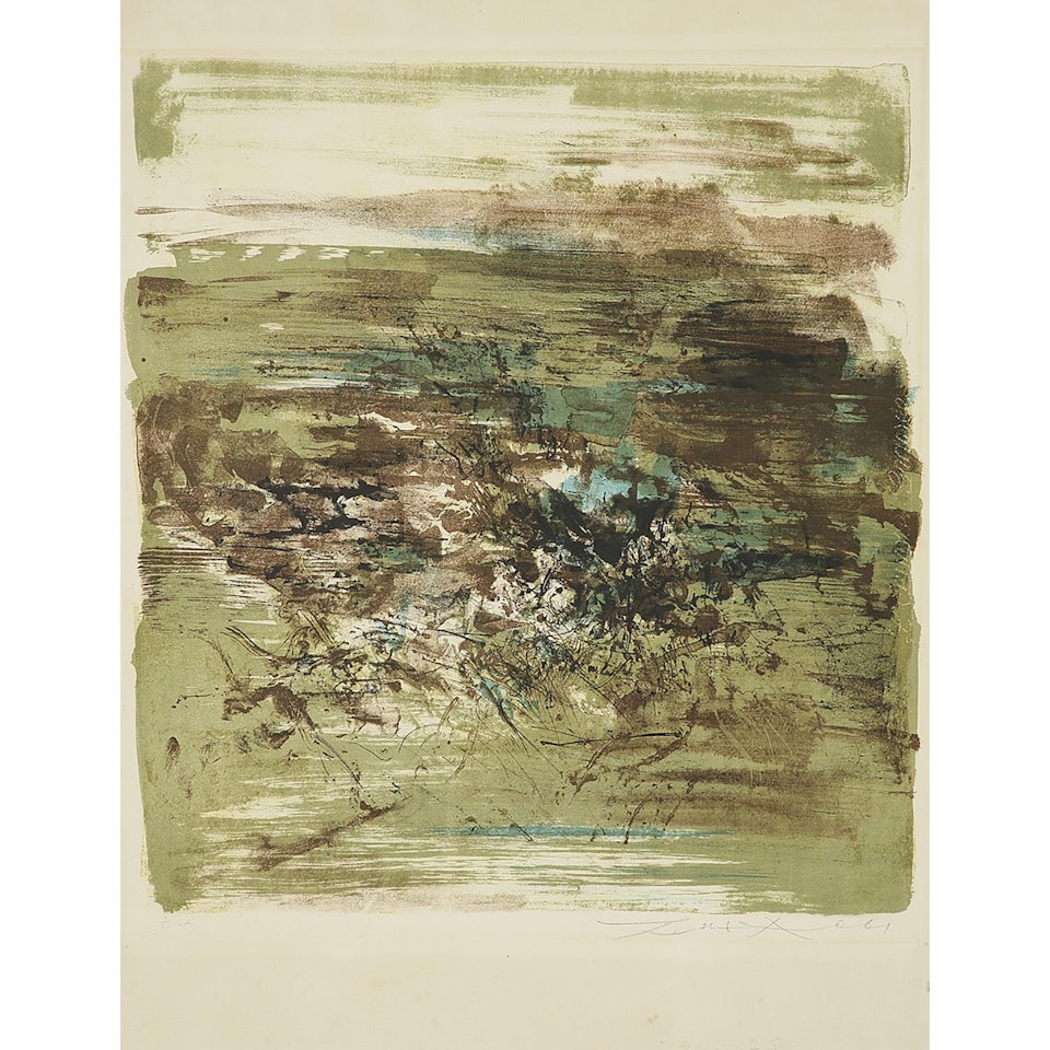 SANS TITRE by Zao Wou-Ki