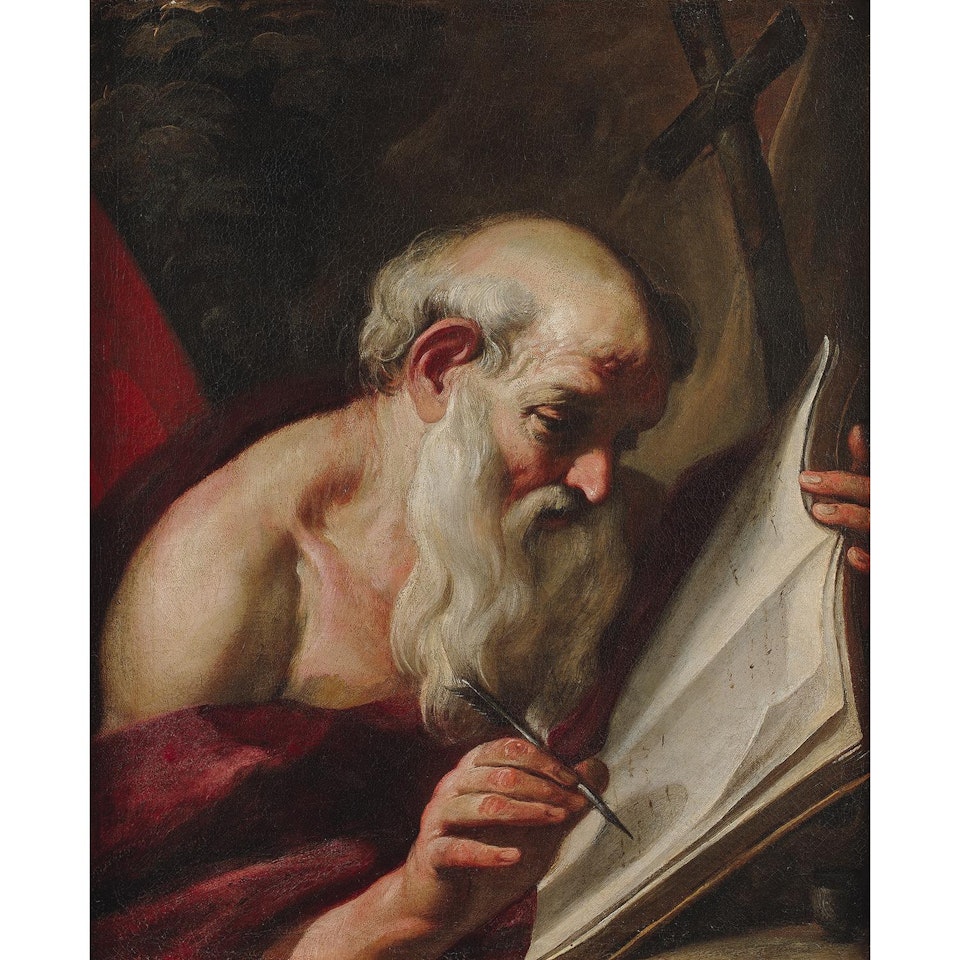 Saint Jérôme; Saint Jerome by Italian School