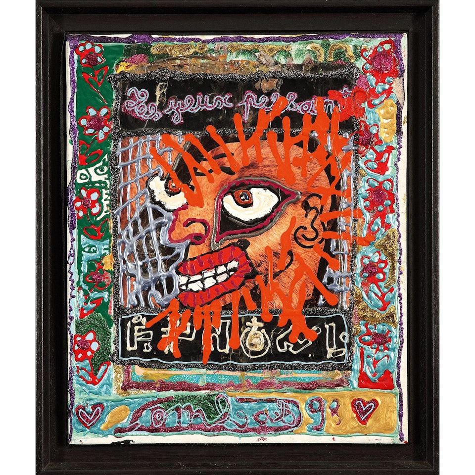 LES YEUX PERSANS by Robert Combas