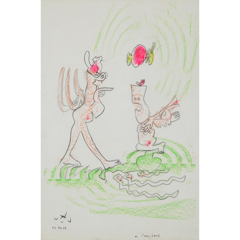 SANS TITRE by Roberto Matta