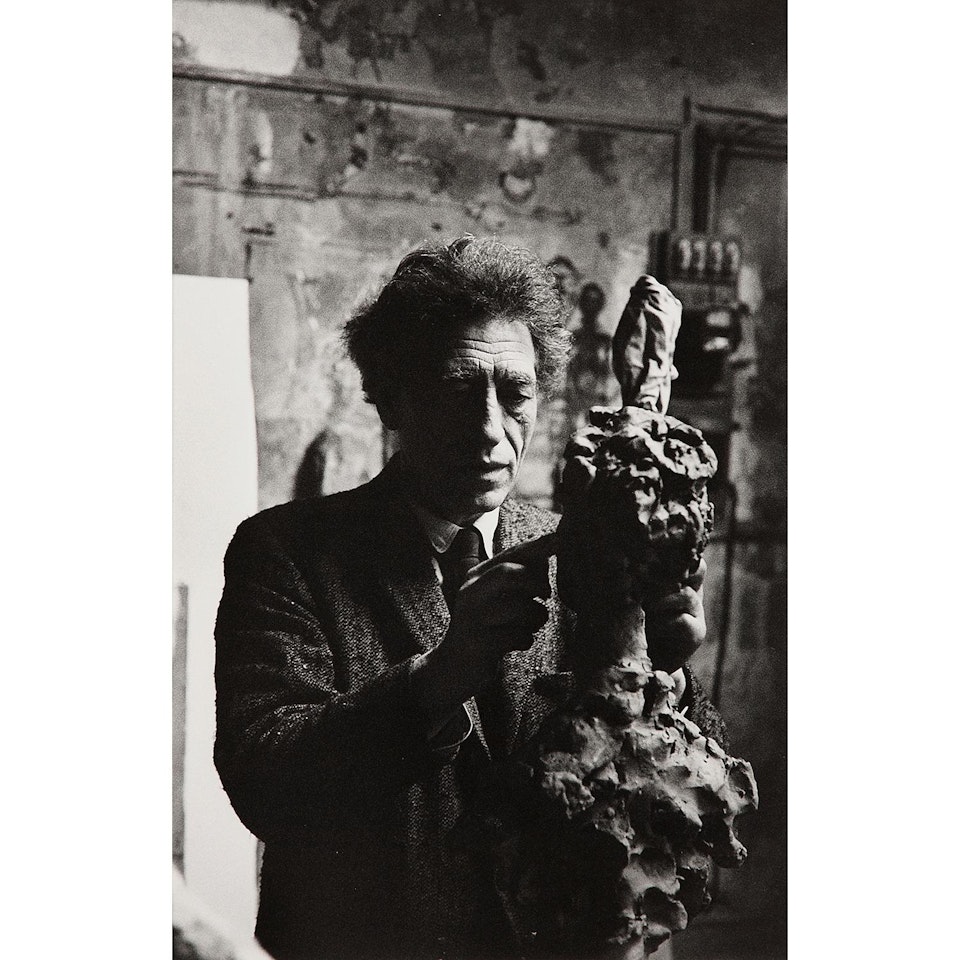 ALBERTO GIACOMETTI DANS SON ATELIER by Henri Cartier-Bresson