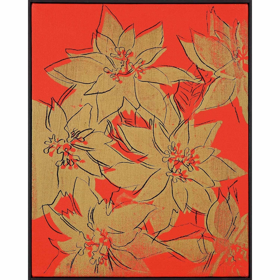 Poinsettias by Andy Warhol