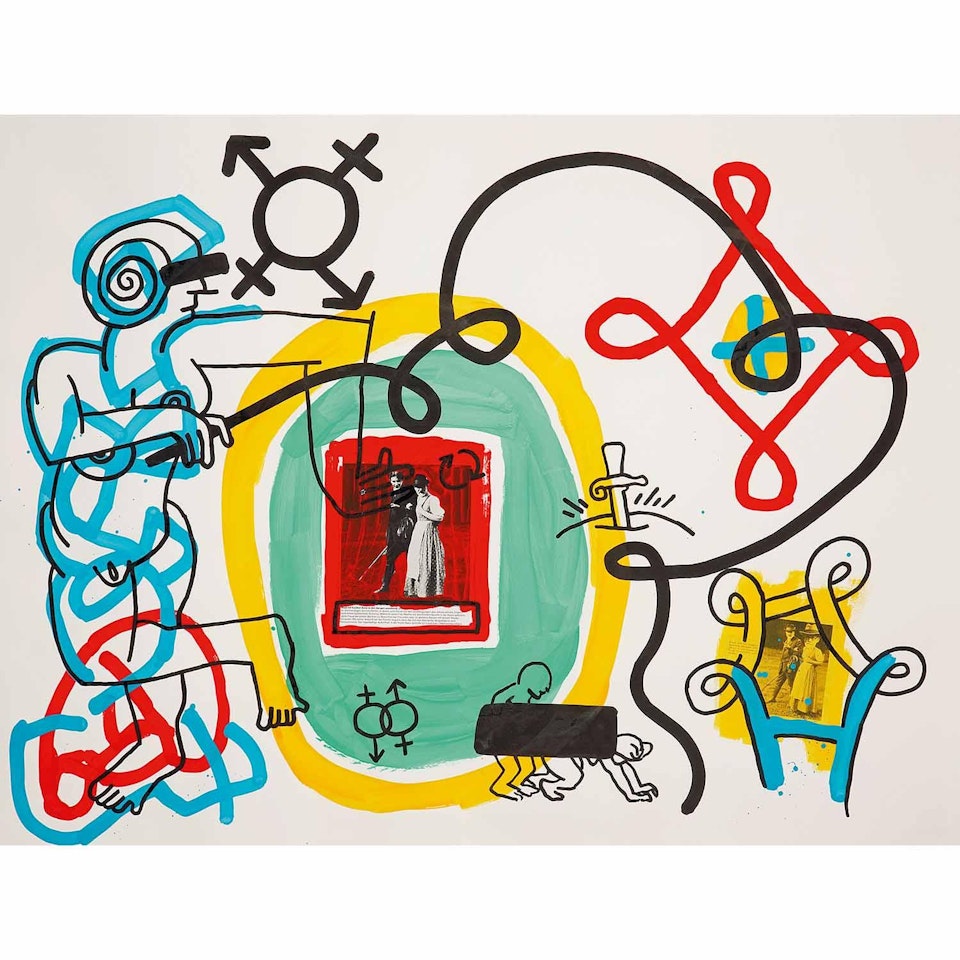 Freud Drawings by Keith Haring