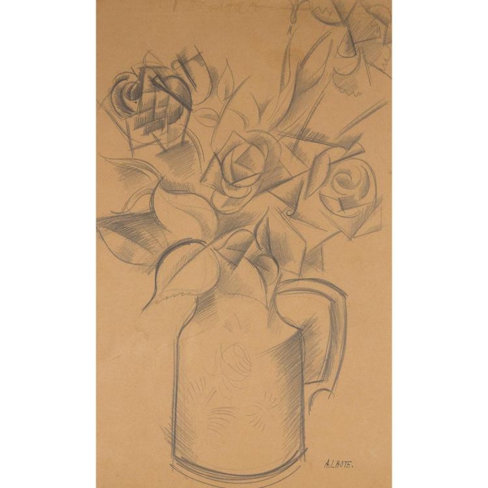 Fleurs dans un pot by André Lhote