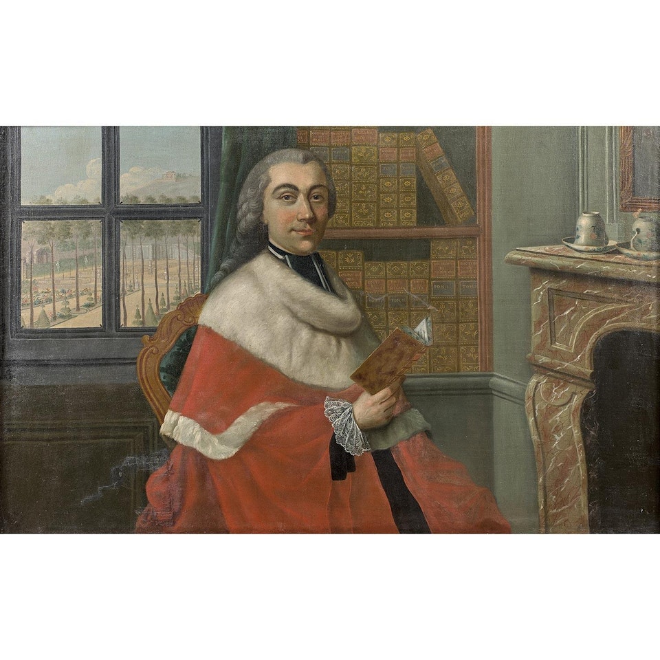 Portrait of Daniel Hostalier Baron of Saint Jean, advisor at the aides" court by French School