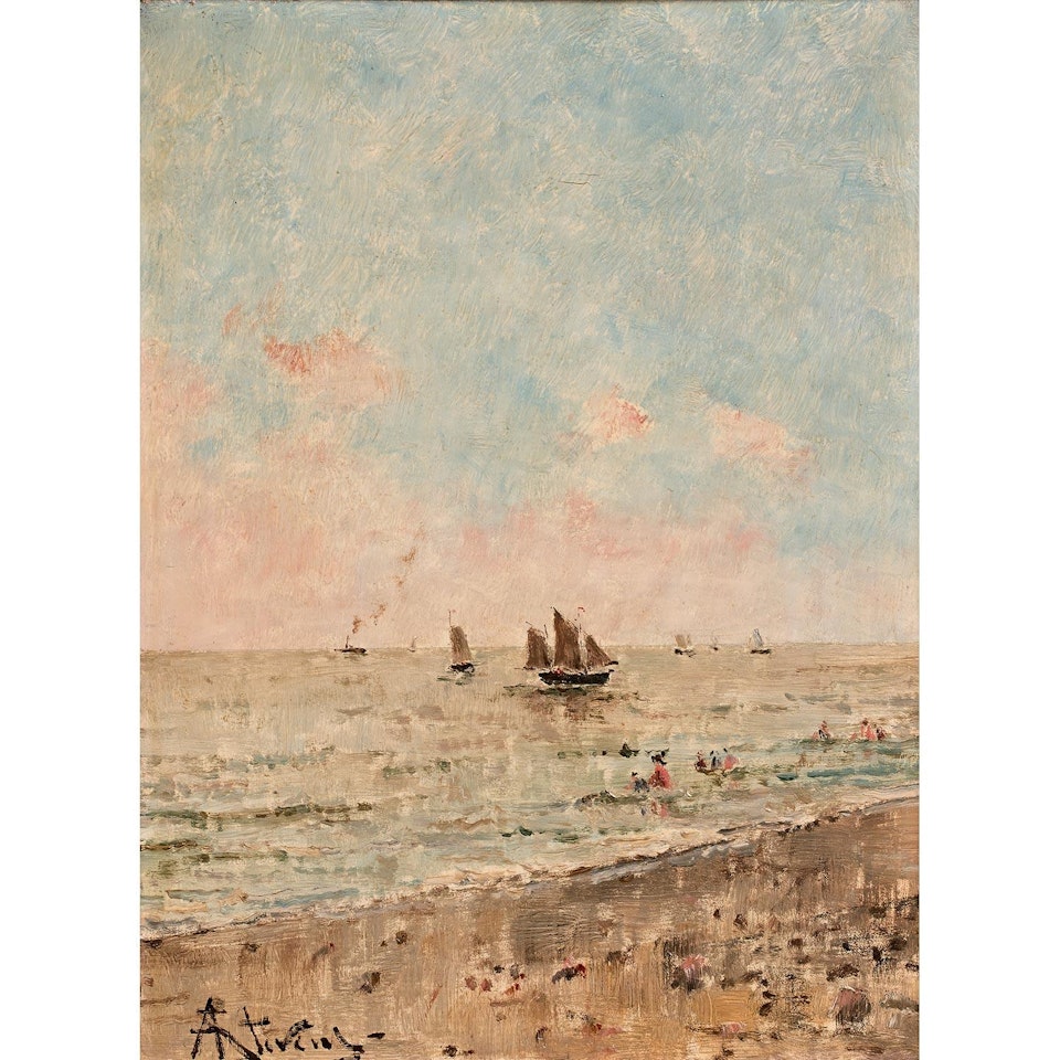 LEVER DU SOLEIL by Alfred Stevens
