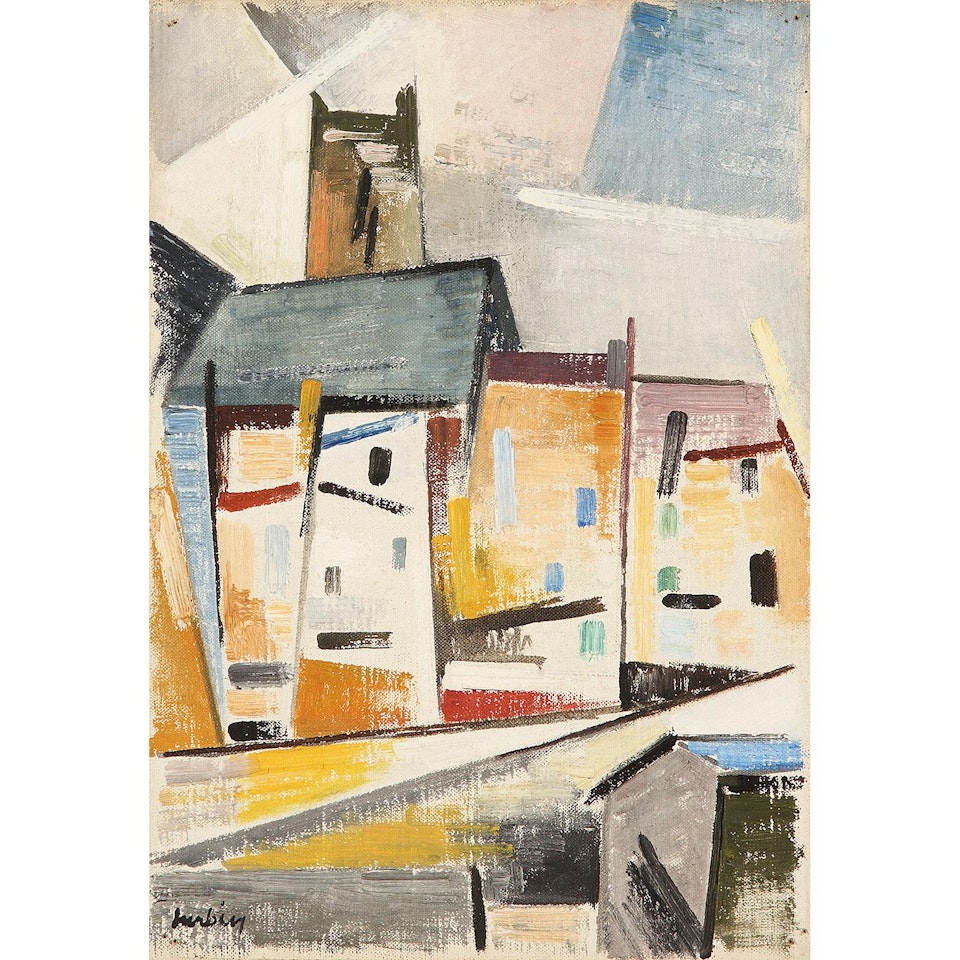 Le pré saint-Gervais by Auguste Herbin
